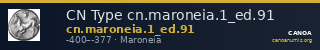 CN Type cn.maroneia.1_ed.91 — CANOA