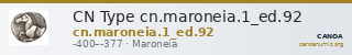 CN Type cn.maroneia.1_ed.92 — CANOA