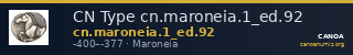 CN Type cn.maroneia.1_ed.92 — CANOA