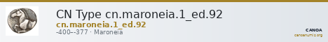 CN Type cn.maroneia.1_ed.92 — CANOA