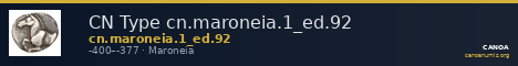 CN Type cn.maroneia.1_ed.92 — CANOA