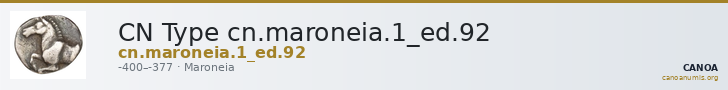 CN Type cn.maroneia.1_ed.92 — CANOA