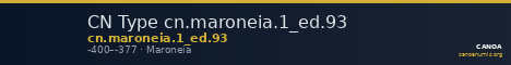 CN Type cn.maroneia.1_ed.93 — CANOA