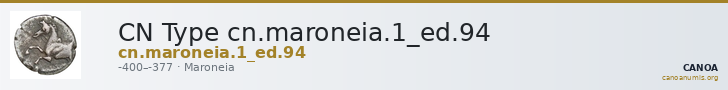 CN Type cn.maroneia.1_ed.94 — CANOA