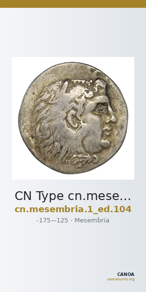 CN Type cn.mesembria.1_ed.104 — CANOA
