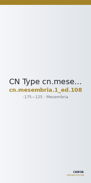 CN Type cn.mesembria.1_ed.108 — CANOA