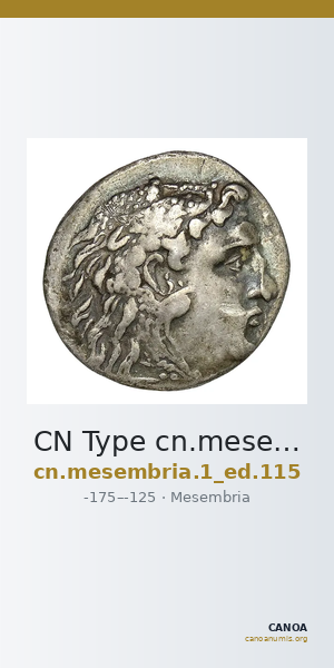 CN Type cn.mesembria.1_ed.115 — CANOA