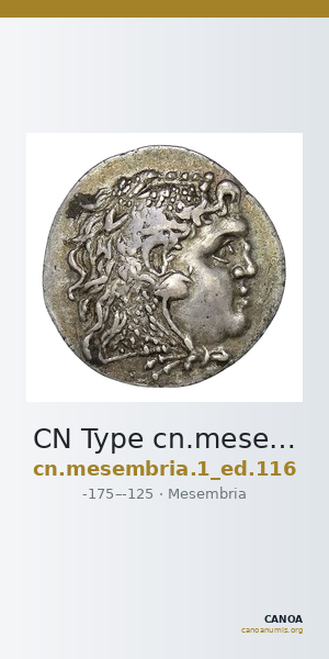 CN Type cn.mesembria.1_ed.116 — CANOA