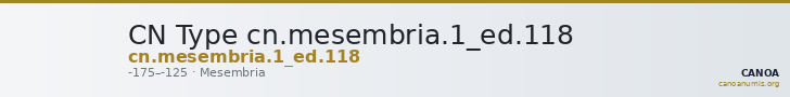 CN Type cn.mesembria.1_ed.118 — CANOA