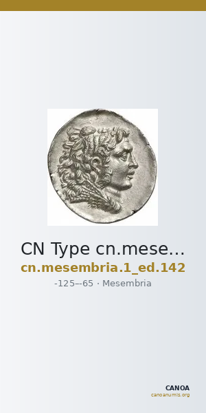CN Type cn.mesembria.1_ed.142 — CANOA