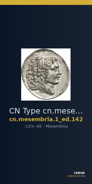 CN Type cn.mesembria.1_ed.142 — CANOA