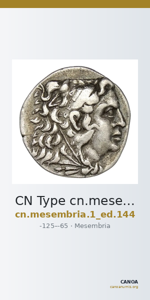 CN Type cn.mesembria.1_ed.144 — CANOA
