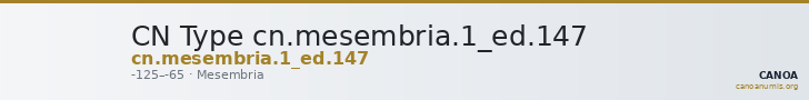 CN Type cn.mesembria.1_ed.147 — CANOA