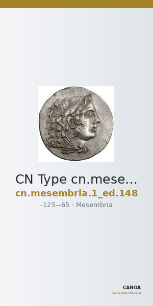 CN Type cn.mesembria.1_ed.148 — CANOA