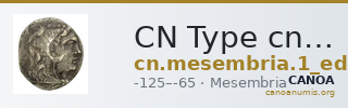 CN Type cn.mesembria.1_ed.157 — CANOA
