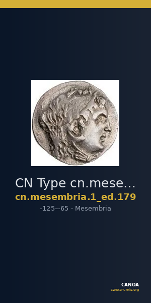 CN Type cn.mesembria.1_ed.179 — CANOA