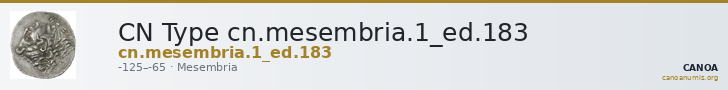 CN Type cn.mesembria.1_ed.183 — CANOA