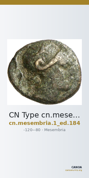 CN Type cn.mesembria.1_ed.184 — CANOA