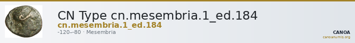 CN Type cn.mesembria.1_ed.184 — CANOA