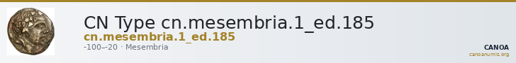CN Type cn.mesembria.1_ed.185 — CANOA