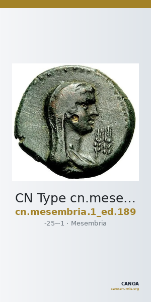 CN Type cn.mesembria.1_ed.189 — CANOA