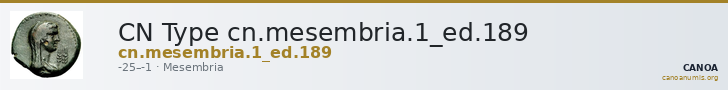 CN Type cn.mesembria.1_ed.189 — CANOA