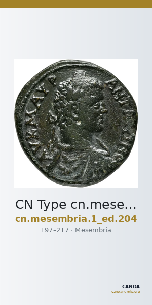 CN Type cn.mesembria.1_ed.204 — CANOA