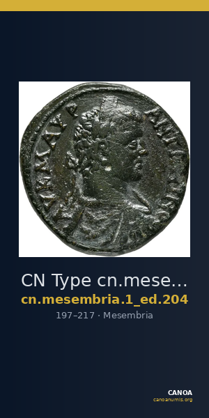 CN Type cn.mesembria.1_ed.204 — CANOA