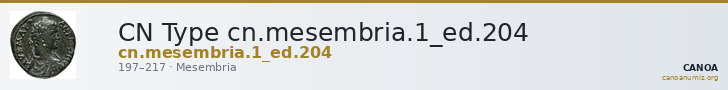 CN Type cn.mesembria.1_ed.204 — CANOA
