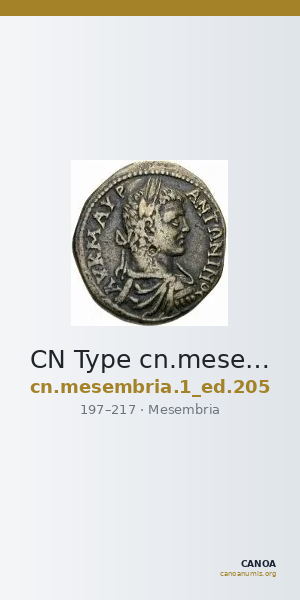 CN Type cn.mesembria.1_ed.205 — CANOA