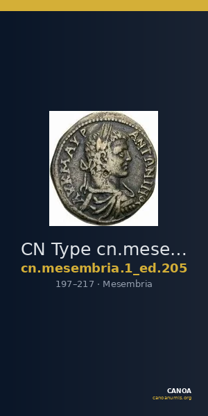 CN Type cn.mesembria.1_ed.205 — CANOA