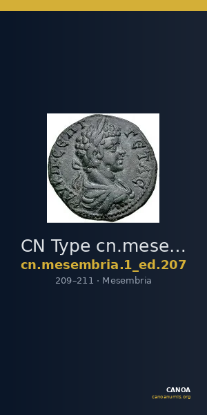 CN Type cn.mesembria.1_ed.207 — CANOA