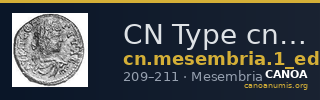 CN Type cn.mesembria.1_ed.209 — CANOA