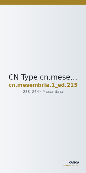 CN Type cn.mesembria.1_ed.215 — CANOA