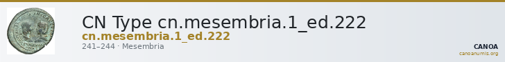 CN Type cn.mesembria.1_ed.222 — CANOA