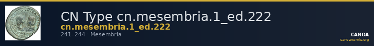 CN Type cn.mesembria.1_ed.222 — CANOA