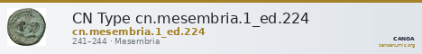 CN Type cn.mesembria.1_ed.224 — CANOA