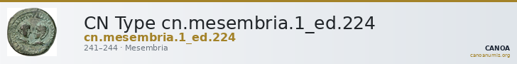 CN Type cn.mesembria.1_ed.224 — CANOA