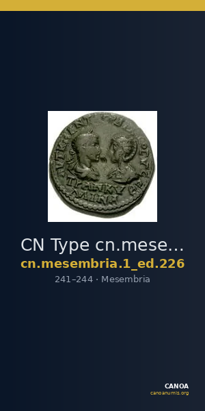 CN Type cn.mesembria.1_ed.226 — CANOA