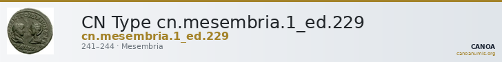 CN Type cn.mesembria.1_ed.229 — CANOA
