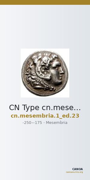 CN Type cn.mesembria.1_ed.23 — CANOA