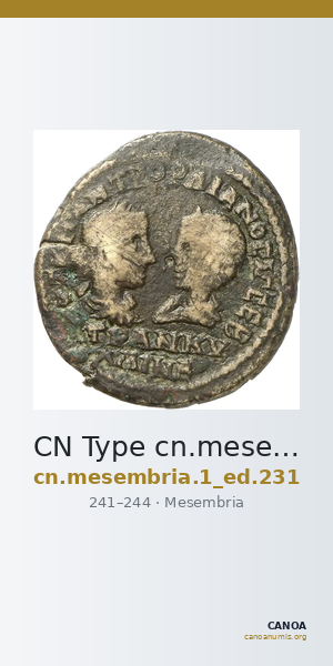CN Type cn.mesembria.1_ed.231 — CANOA