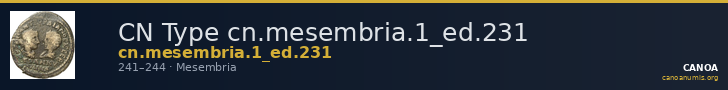 CN Type cn.mesembria.1_ed.231 — CANOA