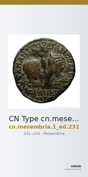 CN Type cn.mesembria.1_ed.232 — CANOA