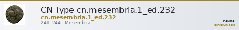 CN Type cn.mesembria.1_ed.232 — CANOA