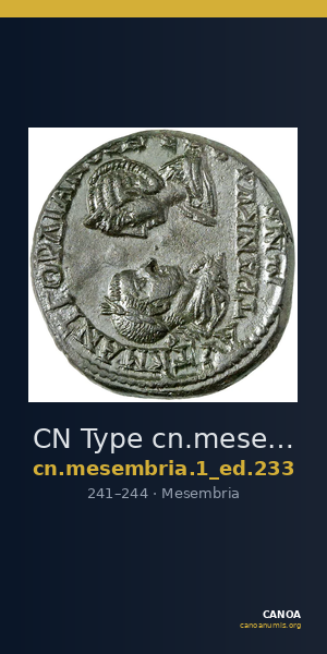 CN Type cn.mesembria.1_ed.233 — CANOA