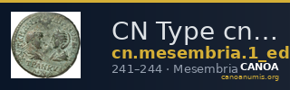 CN Type cn.mesembria.1_ed.238 — CANOA