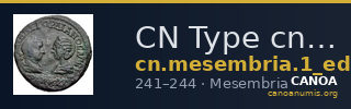CN Type cn.mesembria.1_ed.239 — CANOA