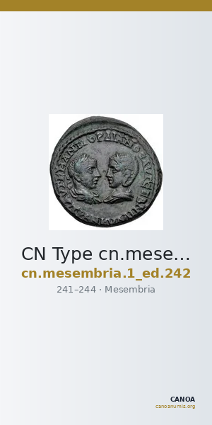 CN Type cn.mesembria.1_ed.242 — CANOA