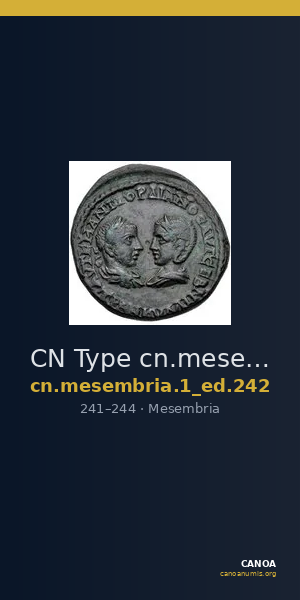 CN Type cn.mesembria.1_ed.242 — CANOA